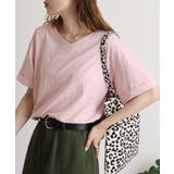 オーバーサイズVネックTee | atONE | 詳細画像46