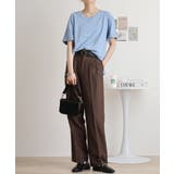 オーバーサイズVネックTee | atONE | 詳細画像54