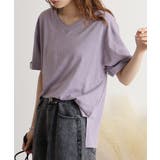 オーバーサイズVネックTee | atONE | 詳細画像57