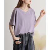 オーバーサイズVネックTee | atONE | 詳細画像58