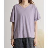 オーバーサイズVネックTee | atONE | 詳細画像62