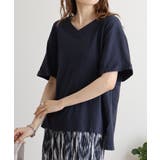 オーバーサイズVネックTee | atONE | 詳細画像7
