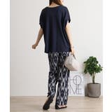 オーバーサイズポケット付きUネックTee | atONE | 詳細画像10