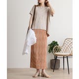 オーバーサイズポケット付きUネックTee | atONE | 詳細画像24