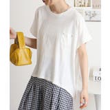 オーバーサイズポケット付きUネックTee | atONE | 詳細画像27