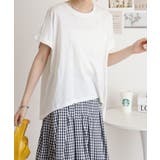 オーバーサイズポケット付きUネックTee | atONE | 詳細画像28