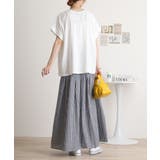 オーバーサイズポケット付きUネックTee | atONE | 詳細画像30