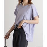 オーバーサイズポケット付きUネックTee | atONE | 詳細画像37