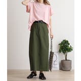 オーバーサイズポケット付きUネックTee | atONE | 詳細画像44