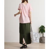 オーバーサイズポケット付きUネックTee | atONE | 詳細画像45