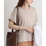 オーバーサイズポケット付きVネックTee | atONE | 詳細画像22