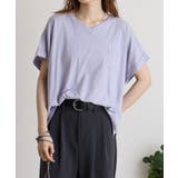 オーバーサイズポケット付きVネックTee | atONE | 詳細画像41