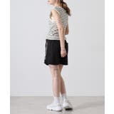 ミニ裏毛サイドロゴショートパンツ | atONE | 詳細画像5