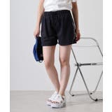 ミニ裏毛サイドロゴショートパンツ | atONE | 詳細画像6