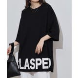 裾前後ロゴプリントウルトラBIGサイズTシャツ | atONE | 詳細画像1