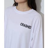 前後ロゴプリントウルトラBIGサイズTシャツ | atONE | 詳細画像23