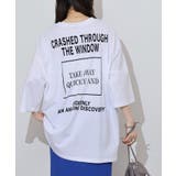 前後ロゴプリントウルトラBIGサイズTシャツ | atONE | 詳細画像3