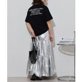 胸元刺繍ロゴBACKロゴプリントヘビーウェイトTシャツ | atONE | 詳細画像12 