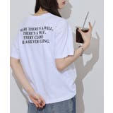 胸元刺繍ロゴBACKロゴプリントヘビーウェイトTシャツ | atONE | 詳細画像3