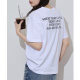 胸元刺繍ロゴBACKロゴプリントヘビーウェイトTシャツ | atONE | 詳細画像4 