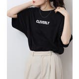 刺繍ロゴ＋バックプリントビッグシルエットTシャツ | atONE | 詳細画像1 