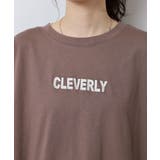 刺繍ロゴ＋バックプリントビッグシルエットTシャツ | atONE | 詳細画像20 