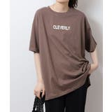 刺繍ロゴ＋バックプリントビッグシルエットTシャツ | atONE | 詳細画像6 