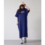 ロゴ刺繍バックロゴプリントオーバーサイズ | atONE | 詳細画像6