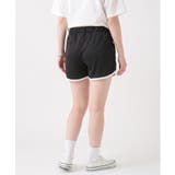 ロゴサイドライン裏毛ショートパンツ | atONE | 詳細画像3 