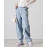 デニムサイドフリンジカーブパンツ | atONE | 詳細画像11