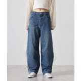 デニムサイドフリンジカーブパンツ | atONE | 詳細画像16