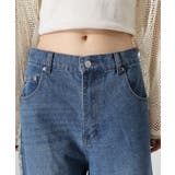 デニムサイドフリンジカーブパンツ | atONE | 詳細画像19