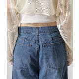 デニムサイドフリンジカーブパンツ | atONE | 詳細画像20