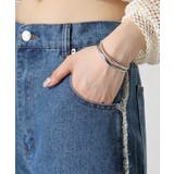 デニムサイドフリンジカーブパンツ | atONE | 詳細画像21