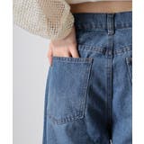 デニムサイドフリンジカーブパンツ | atONE | 詳細画像22