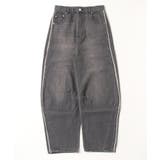 デニムサイドフリンジカーブパンツ | atONE | 詳細画像24