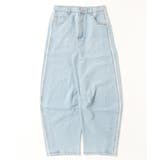 デニムサイドフリンジカーブパンツ | atONE | 詳細画像26