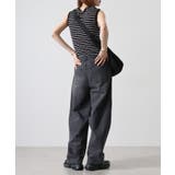 デニムサイドフリンジカーブパンツ | atONE | 詳細画像5