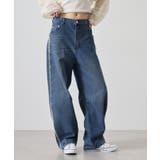 デニムサイドフリンジカーブパンツ | atONE | 詳細画像6