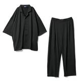 高撥水 男女兼用オープンカラーシャツ上下 | atONE | 詳細画像2