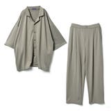 高撥水 男女兼用オープンカラーシャツ上下 | atONE | 詳細画像5