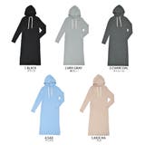 綿混ポリ マキシ丈ワンピ | atONE | 詳細画像10