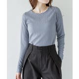 カットシャーリングメロークルーネックT | atONE | 詳細画像15 