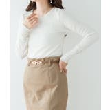 カットシャーリングメロークルーネックT | atONE | 詳細画像29 