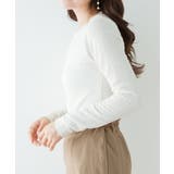 カットシャーリングメロークルーネックT | atONE | 詳細画像31 