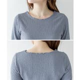 カットシャーリングメロークルーネックT | atONE | 詳細画像40 