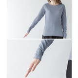 カットシャーリングメロークルーネックT | atONE | 詳細画像41 