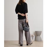 袖口ボリューム布帛切替プルオーバー | atONE | 詳細画像5 