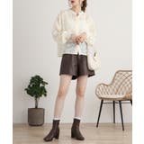 シアージャガードスタンドカラーブラウス | atONE | 詳細画像12