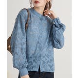 シアージャガードスタンドカラーブラウス | atONE | 詳細画像1